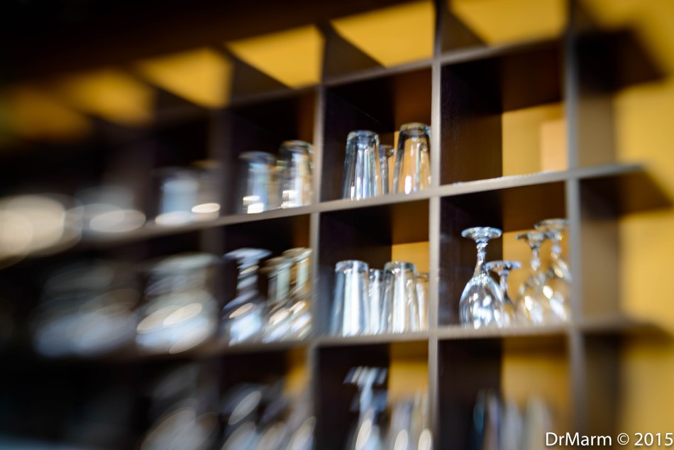 Top Shelf glass ware Day 92